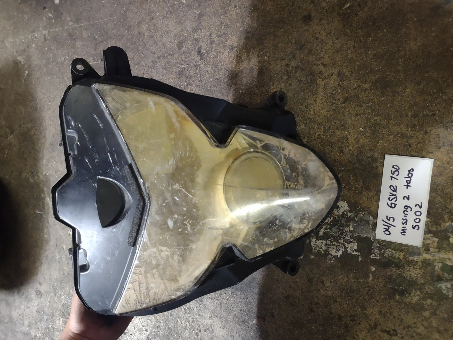 04 05 Suzuki GSXR 750 Headlight Head Light Lamp GSXR750