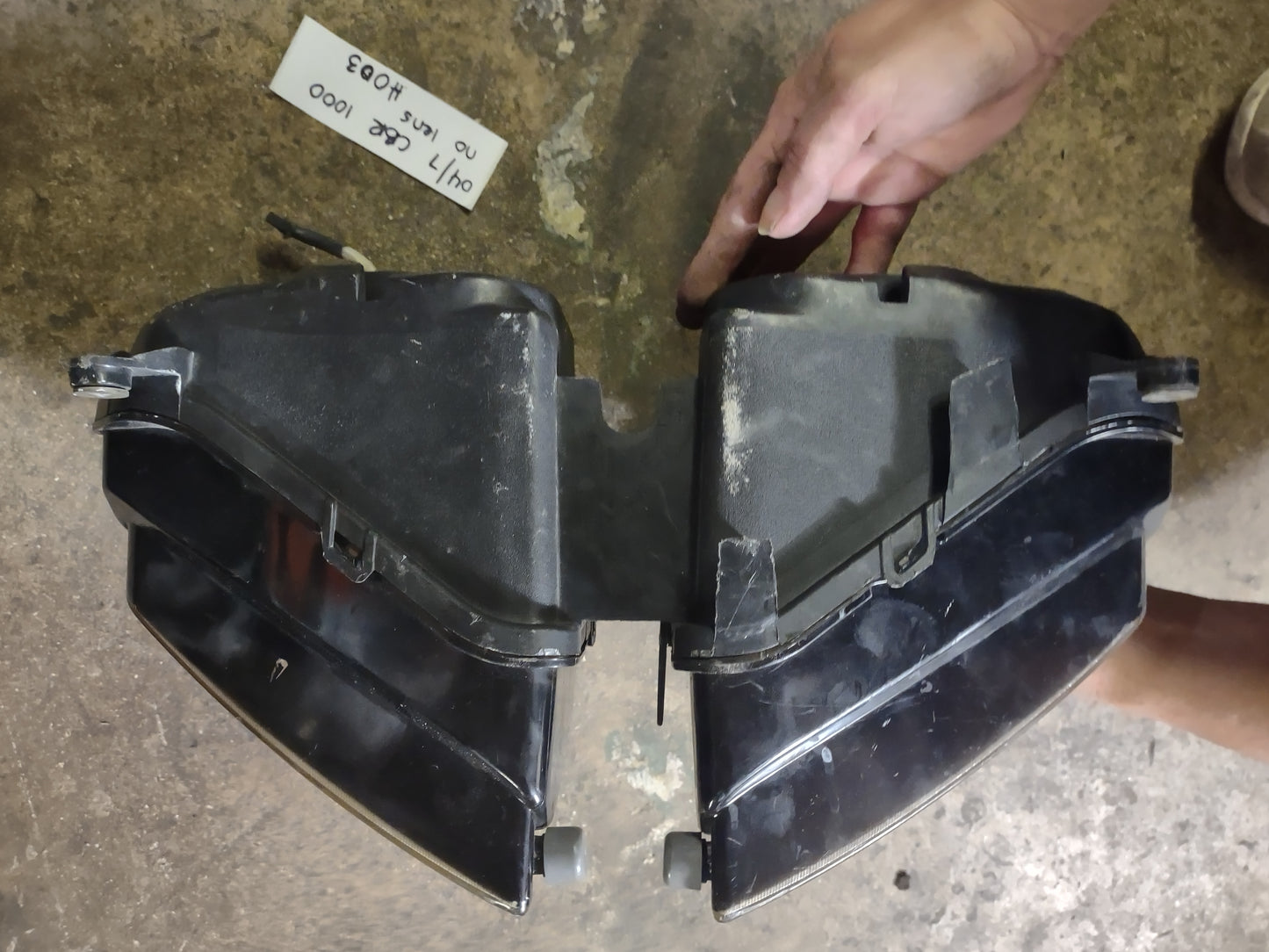 04 05 06 07 Honda CBR1000 CBR 1000 Headlight Head Lamp Light