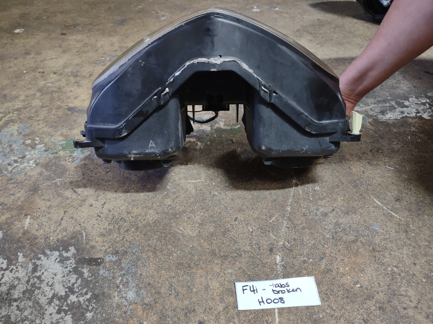 Honda CBR 600 F4I Headlight CBR600 Head Light Lamp OEM - Damaged