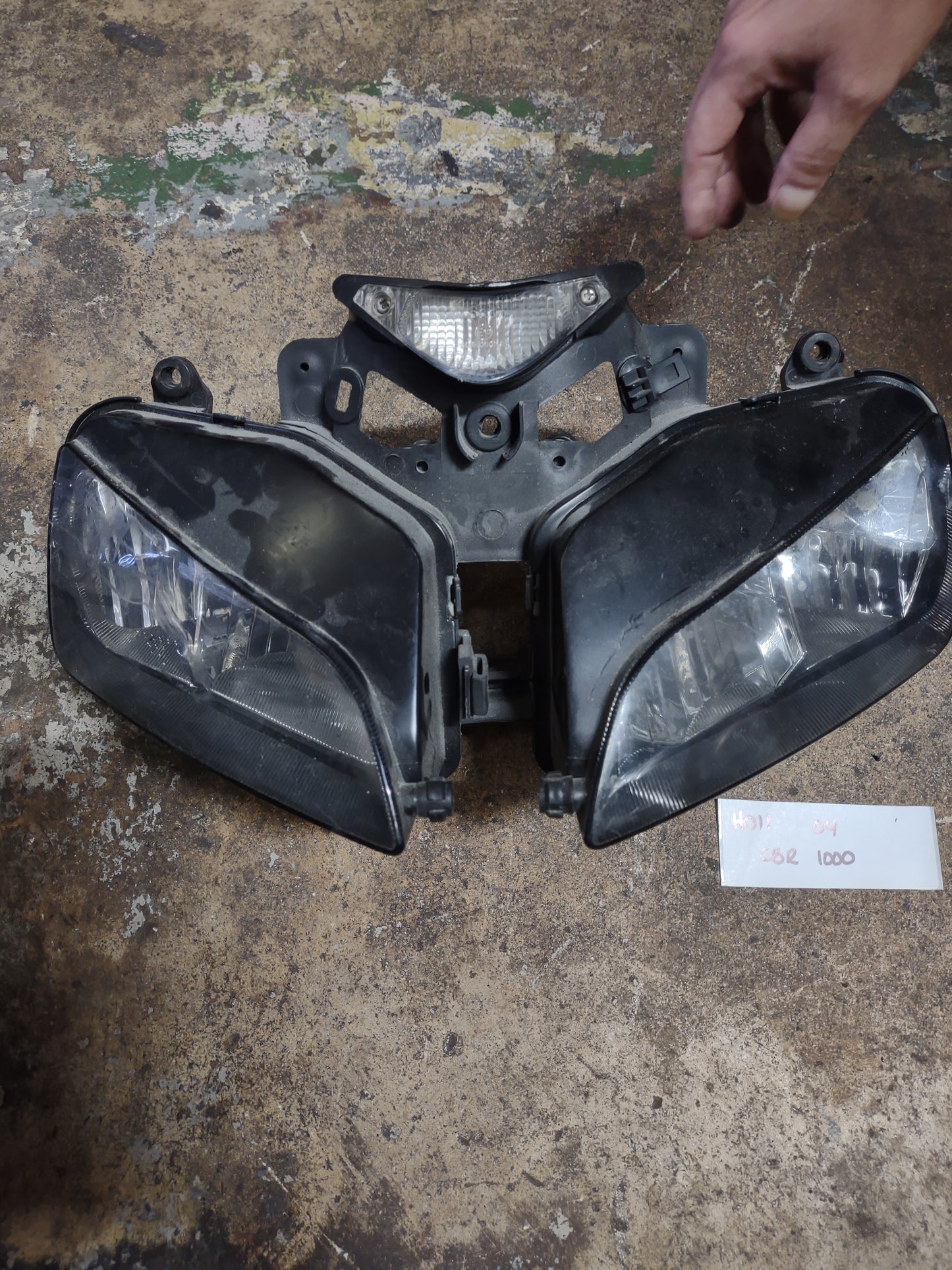 04 05 06 07 CBR1000 Honda CBR 1000 Headlight Head Light Lamp CBR1000RR 1000RR