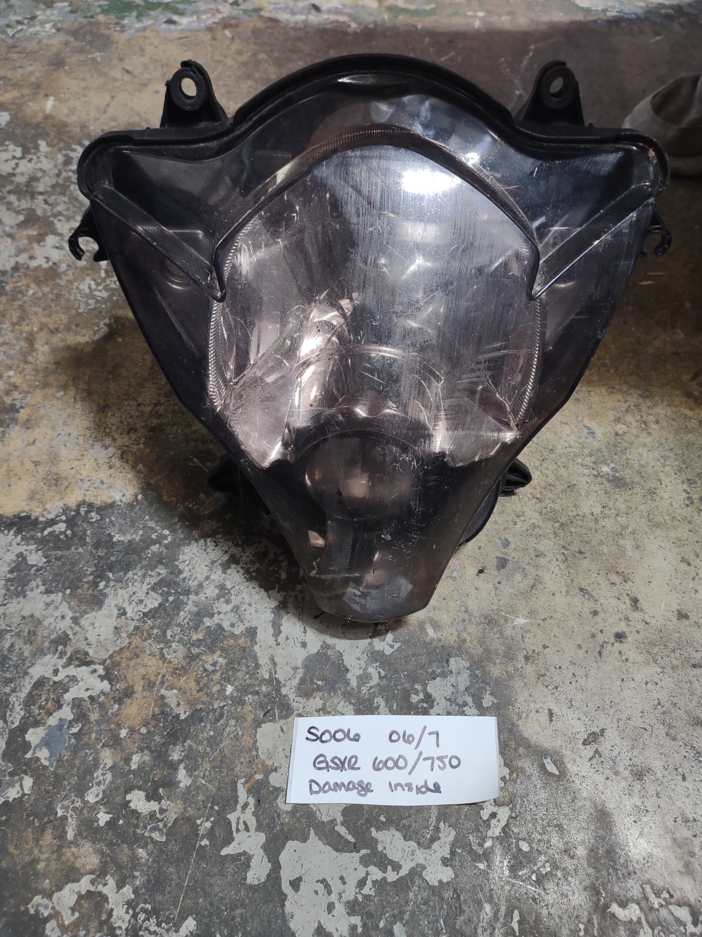 SOLD SOLD 06 07 Suzuki GSXR 600 750 Headlight Head Light Lamp Headlamp GSXR600 GSXR 750