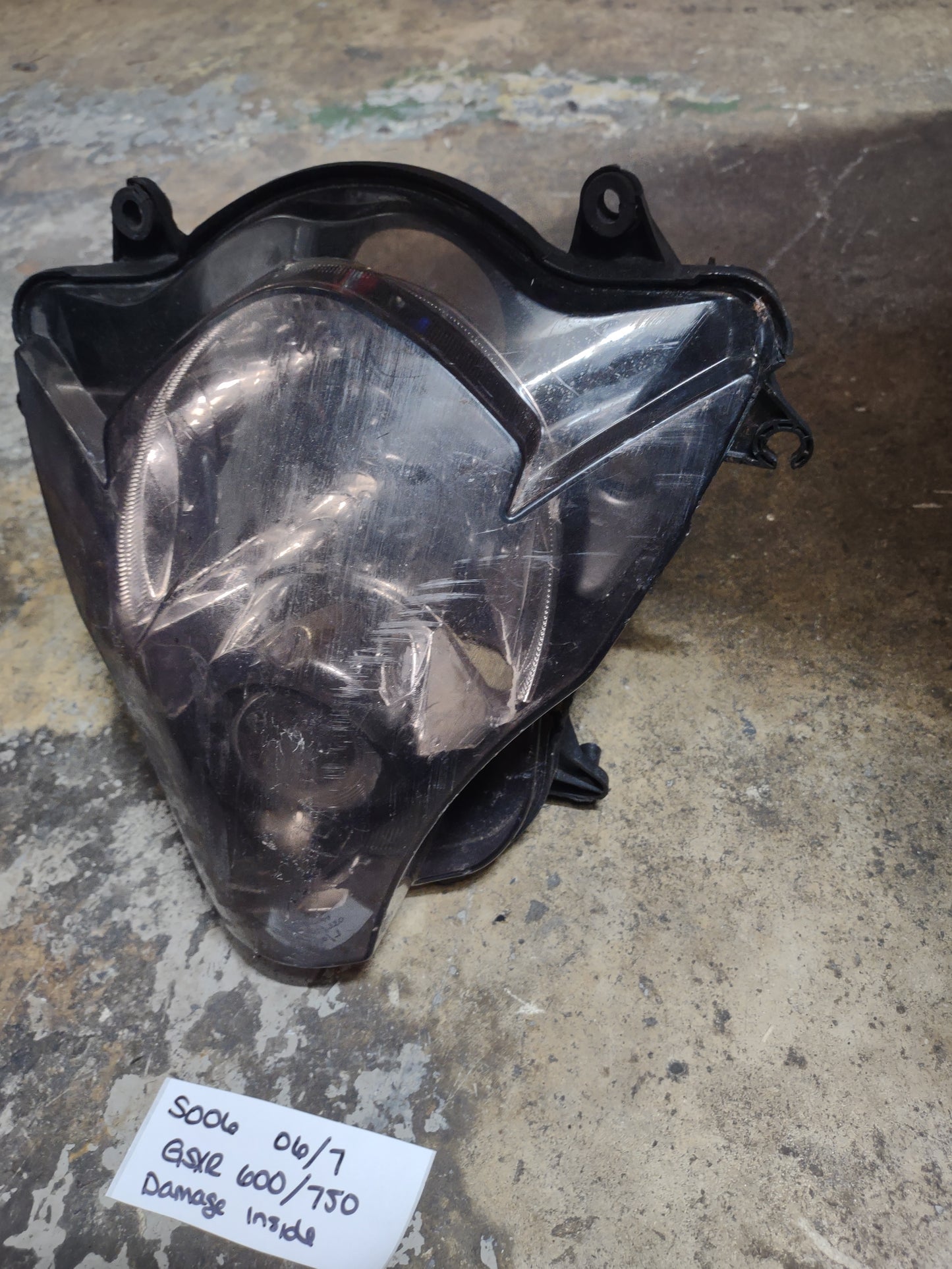 SOLD SOLD 06 07 Suzuki GSXR 600 750 Headlight Head Light Lamp Headlamp GSXR600 GSXR 750