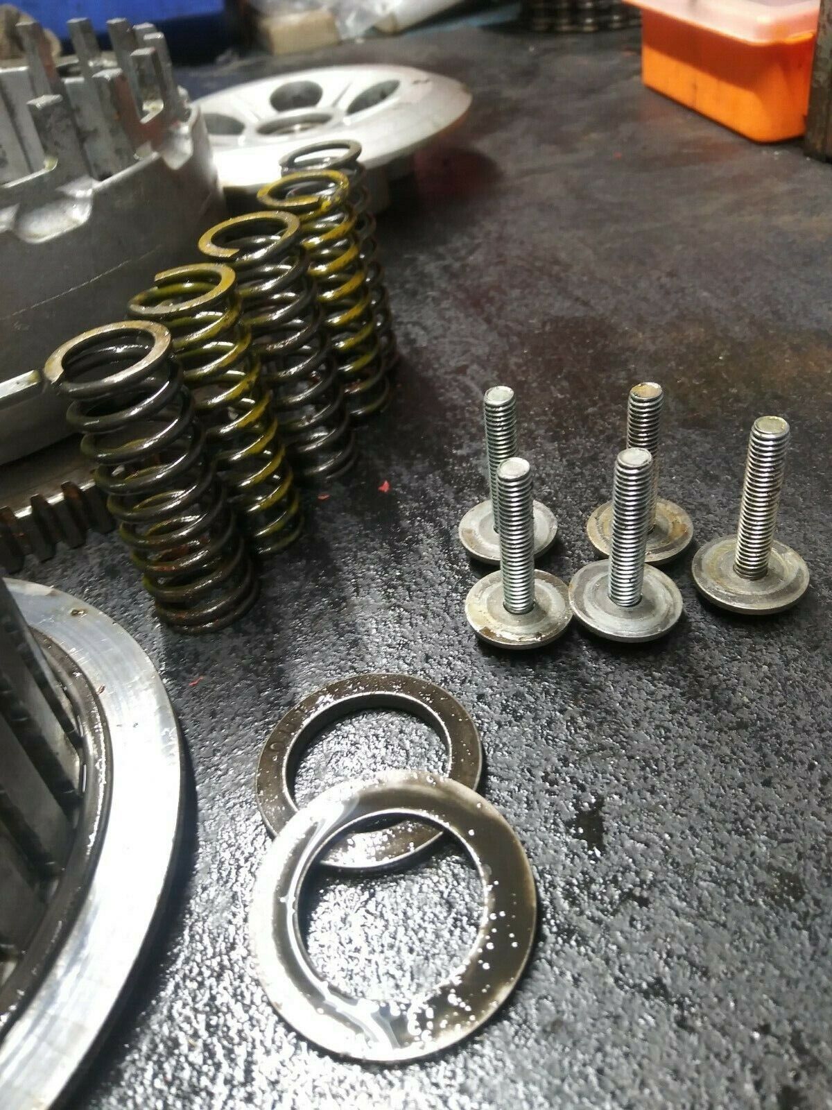 SOLD 05 Honda CBR1000RR CBR 1000 CBR1000 Clutch Assembly missing end nut
