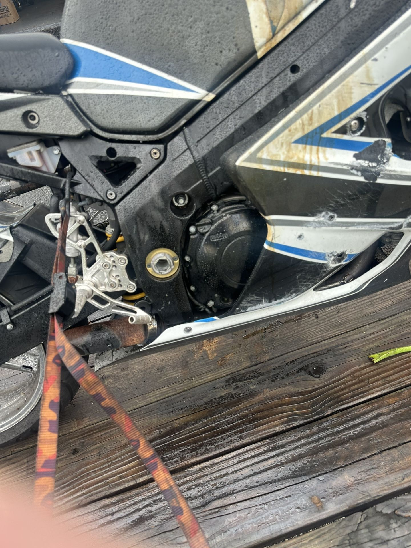 04 Suzuki GSXR 1000 Theft Recovery Running