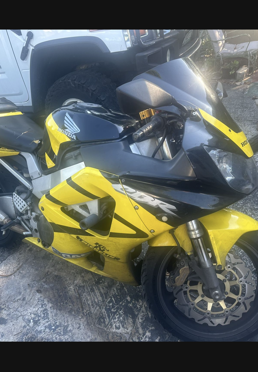 Honda CBR 929 Original Plastic Complete Running