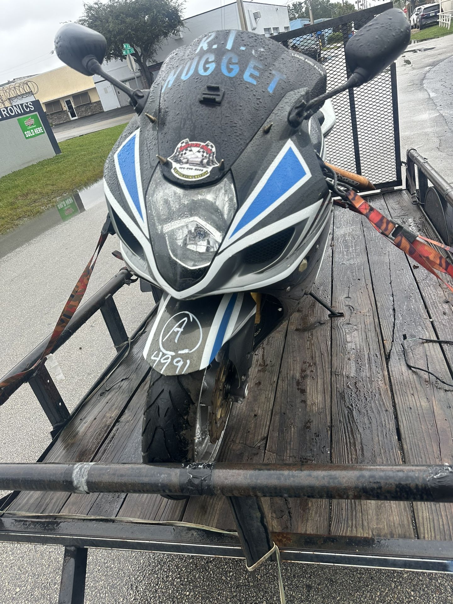 04 Suzuki GSXR 1000 Theft Recovery Running