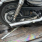 06 Harley Davidson Sportster 1200 Custom Chrome Rear Shocks XL1200