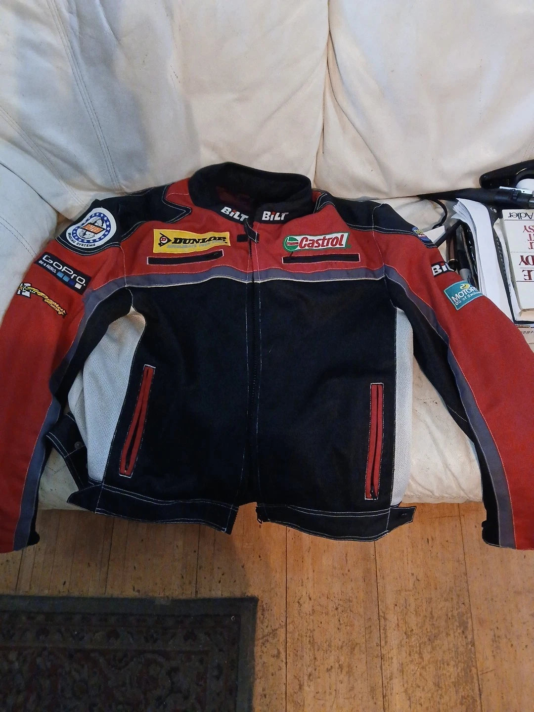 2XL Bilt Motorcycle Jacket Racing Jacket