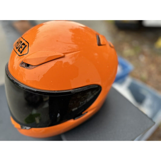 SOLD Shoei RF1200 Full face Large Orange Helmet Normally Listed $499 SALE READ