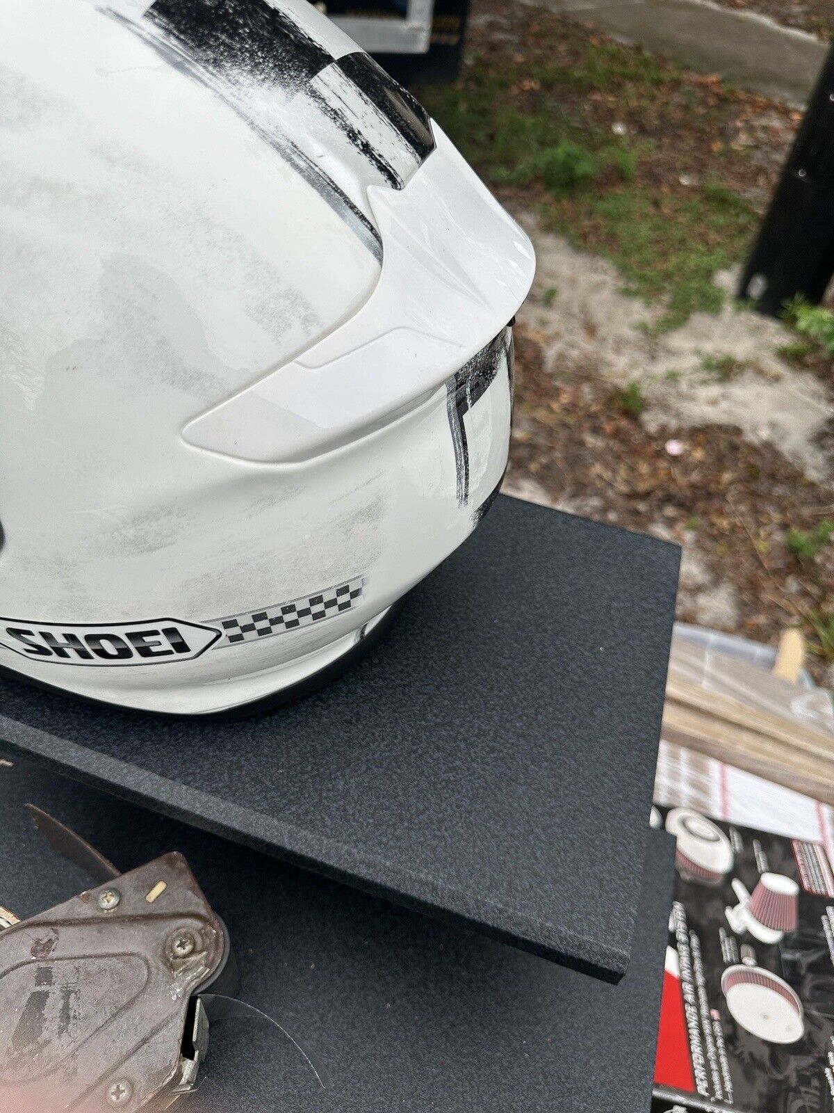 Shoei RF1200 Full Face motorcycle Helmet Small White New