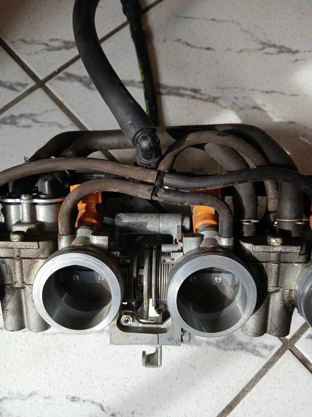 2011 Honda CBR600RR Throttle Bodies CBR 600 Fuel Injectors 600RR TPS Sensor