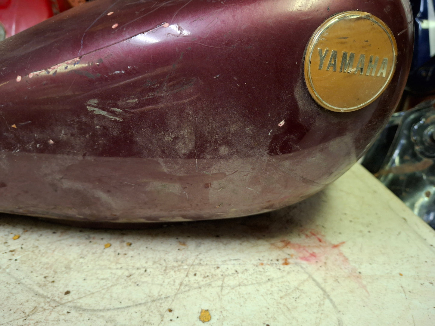 88-97 Yamaha Virago 750 XV750 Gas Tank Fuel Petrol Cell XV 750