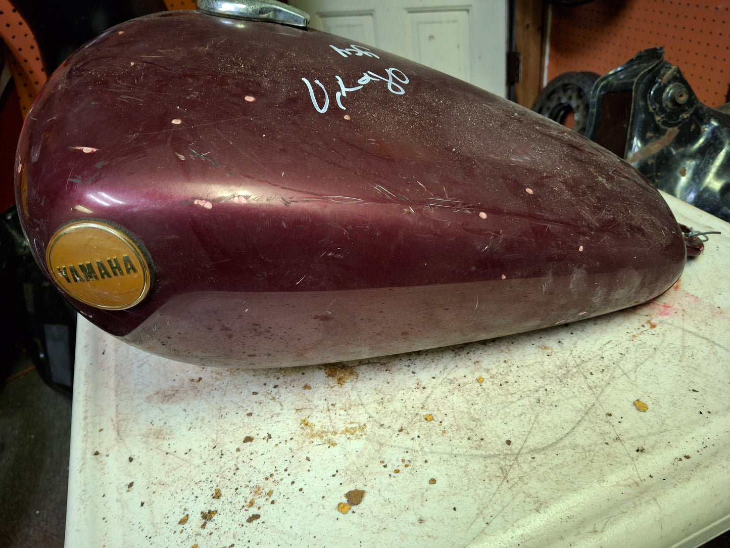 88-97 Yamaha Virago 750 XV750 Gas Tank Fuel Petrol Cell XV 750