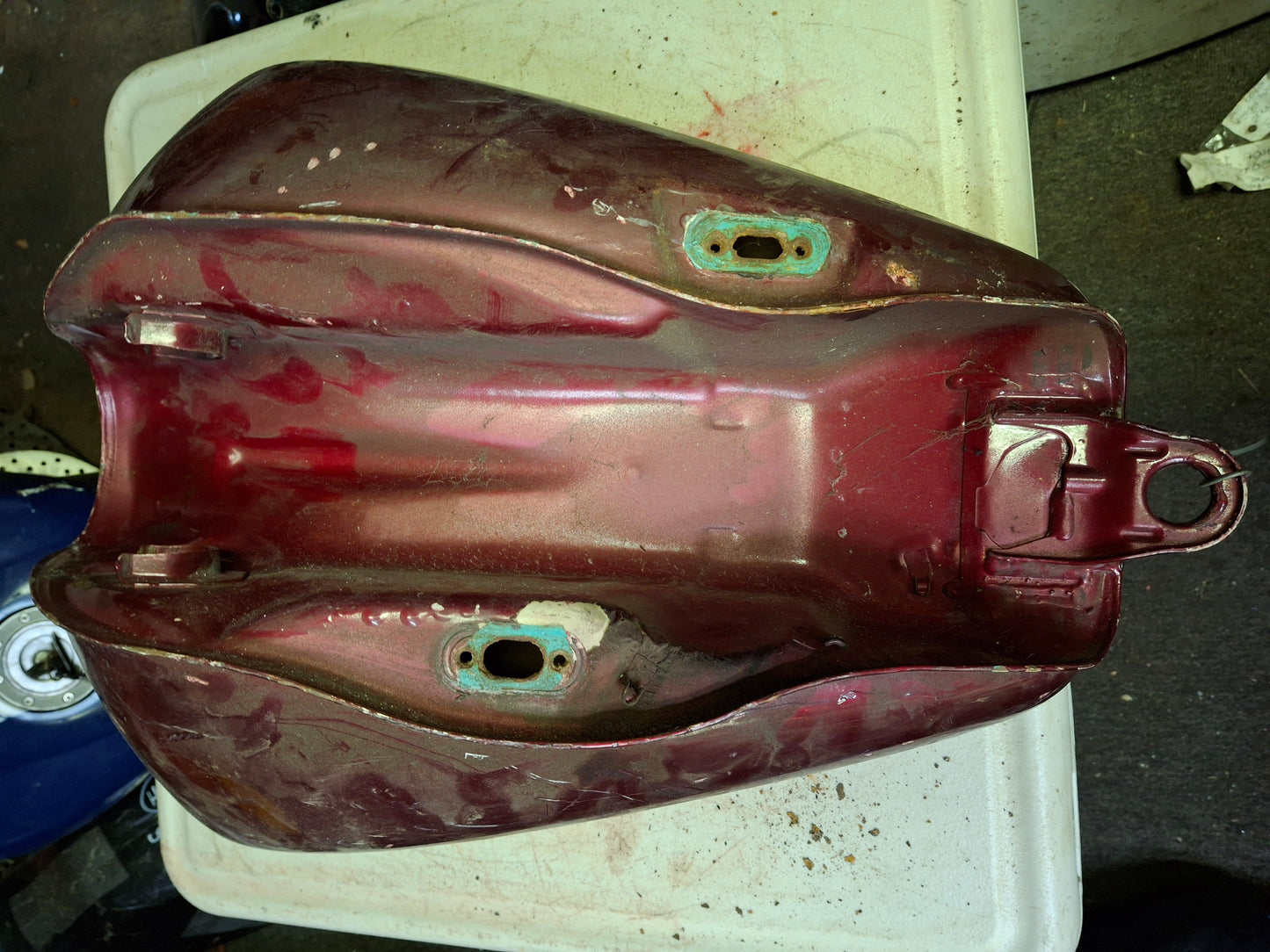 88-97 Yamaha Virago 750 XV750 Gas Tank Fuel Petrol Cell XV 750
