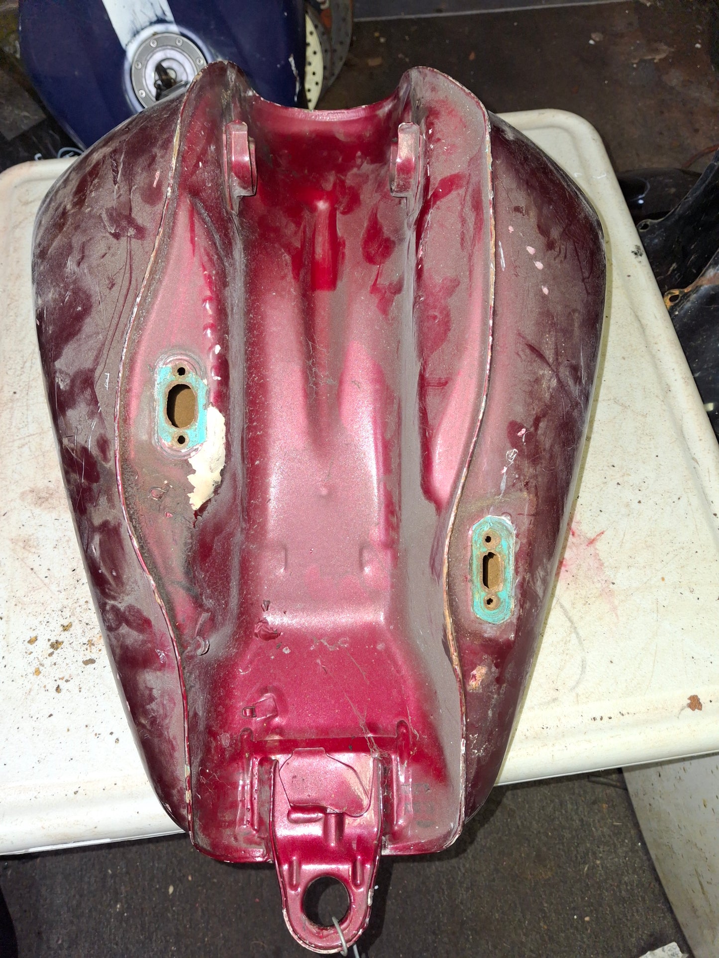 88-97 Yamaha Virago 750 XV750 Gas Tank Fuel Petrol Cell XV 750