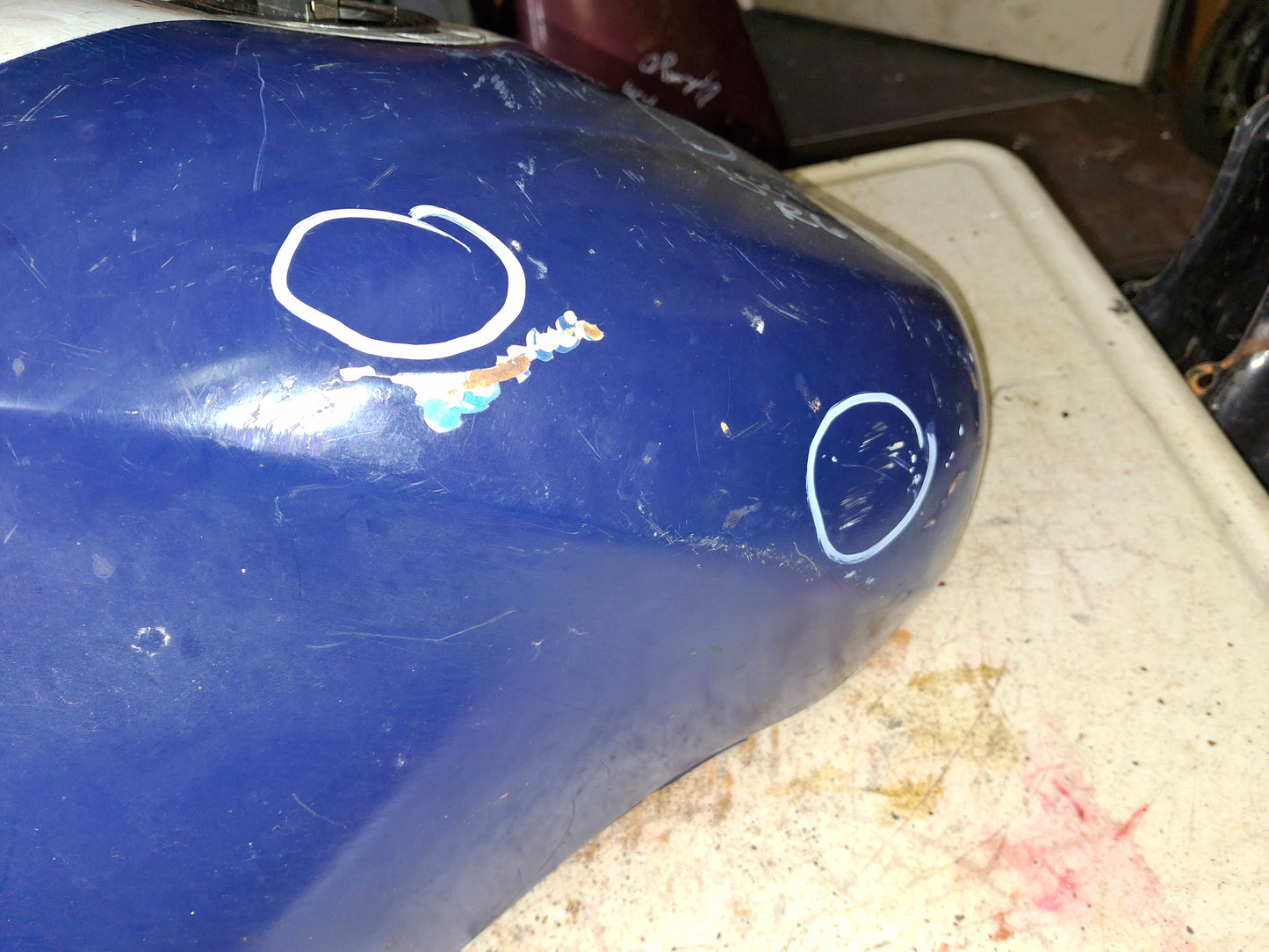 99-02 Yamaha YZF R6 Gas Tank Fuel Petrol Cell OEM
