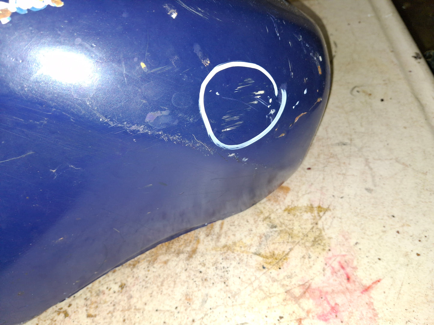 99-02 Yamaha YZF R6 Gas Tank Fuel Petrol Cell OEM