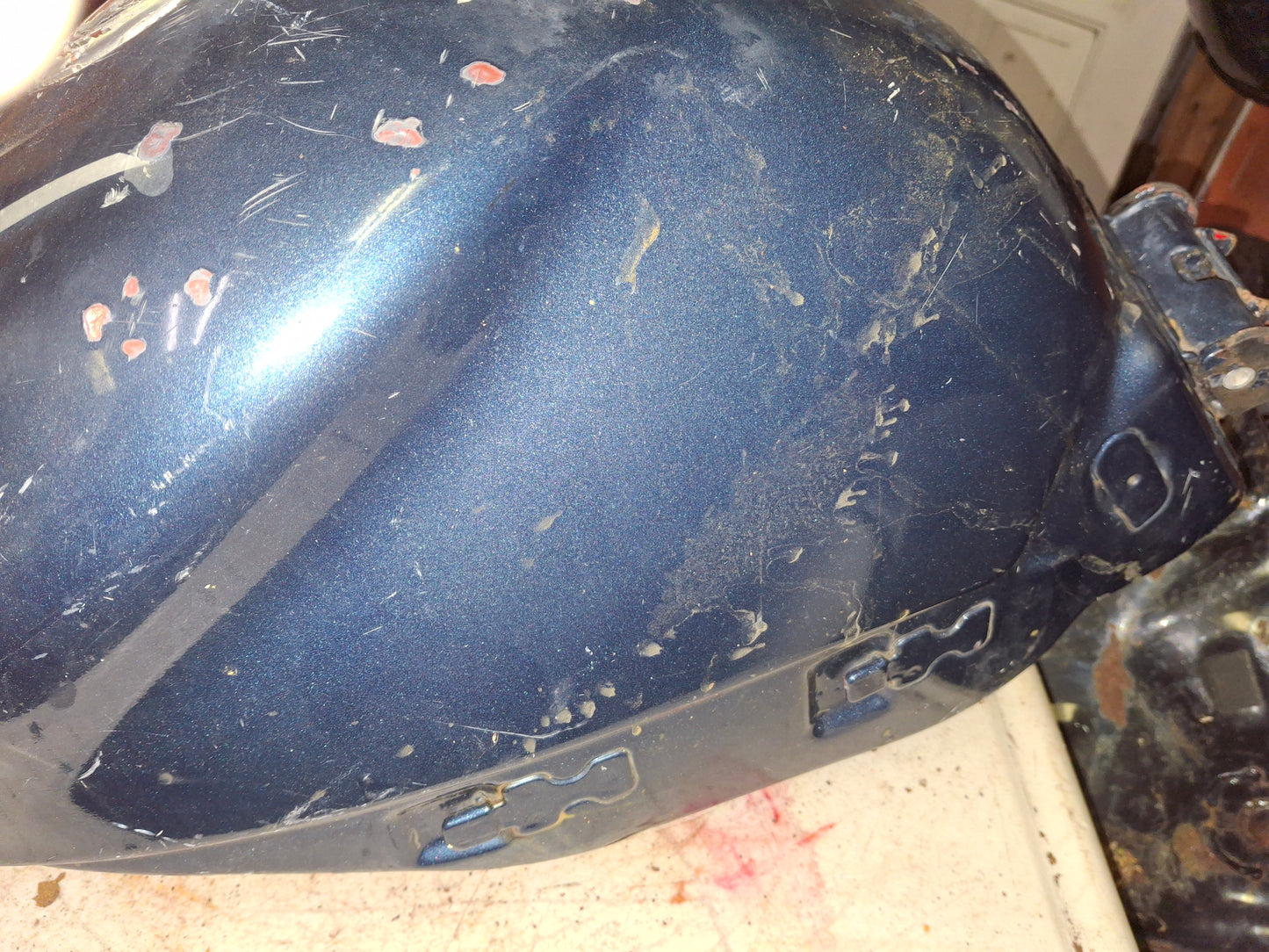 SOLD SOLD 02 03 Yamaha R1 Gas Tank Fuel Petrol Cell YZF R1 5PW-Y2410-30-01