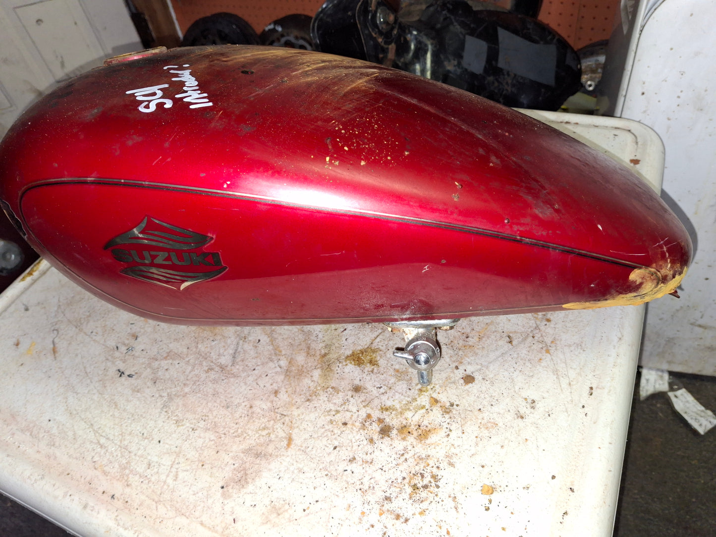 1991 Suzuki Intruder 750 Gas Tank Petrol Fuel Tank Reservoir READ VS750 VS