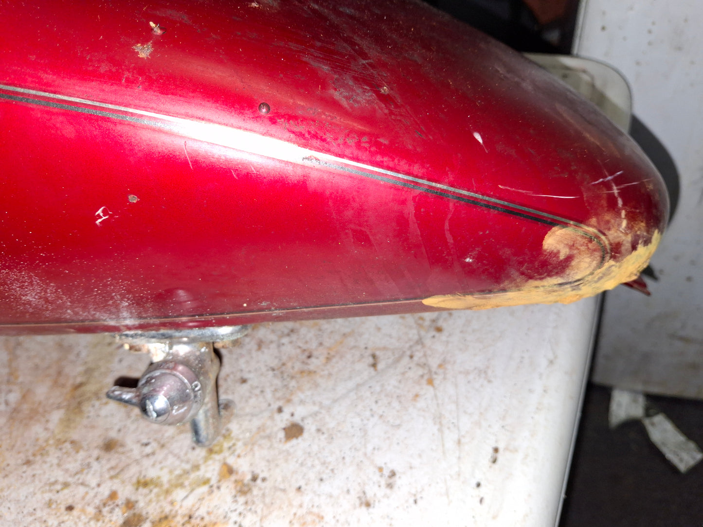 1991 Suzuki Intruder 750 Gas Tank Petrol Fuel Tank Reservoir READ VS750 VS
