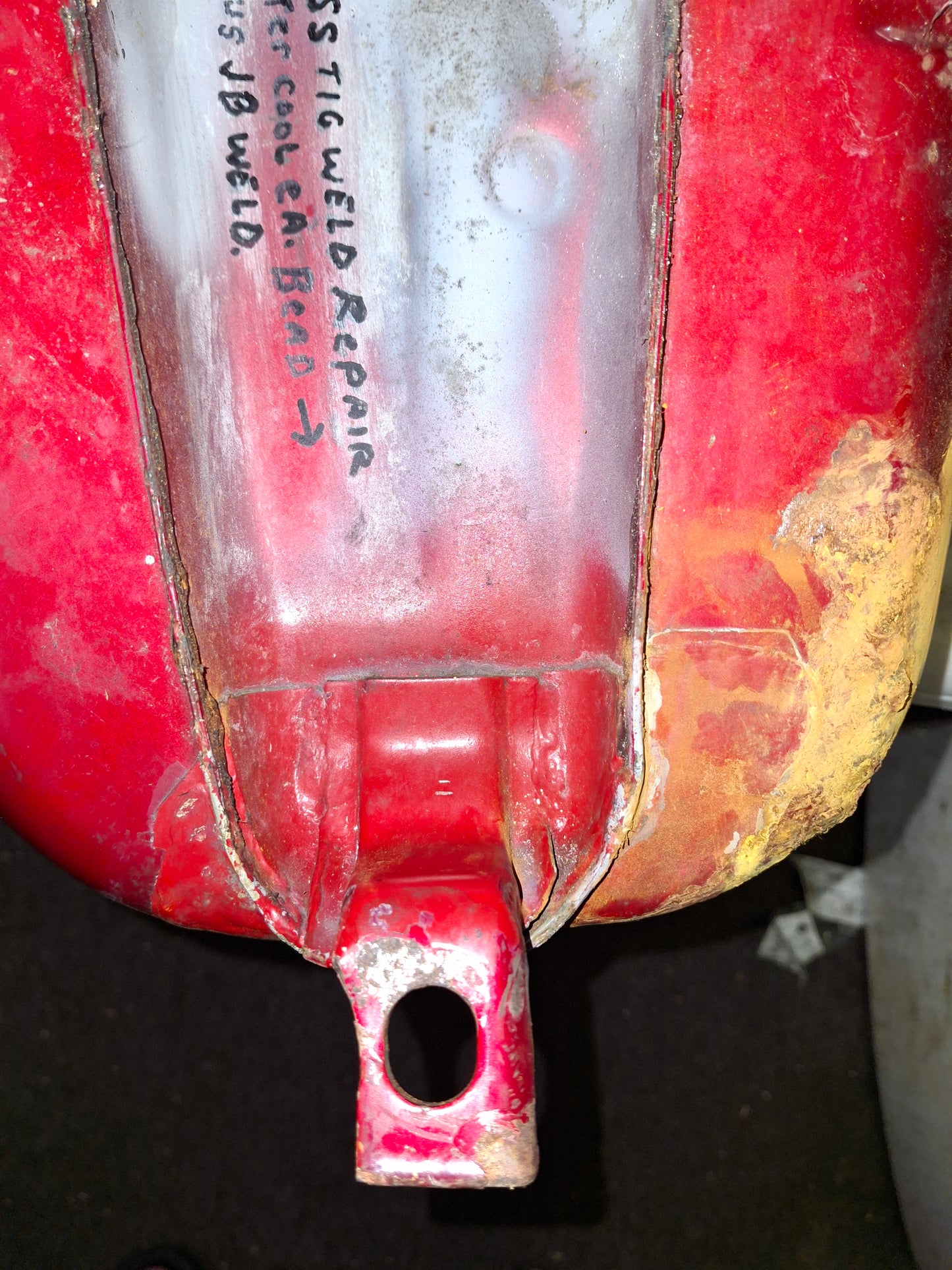 1991 Suzuki Intruder 750 Gas Tank Petrol Fuel Tank Reservoir READ VS750 VS