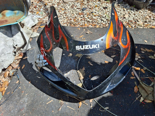 00-03 Suzuki GSXR 750 01-03 GSXR 600 Upper Front Fairing Cowl Plastic After Market