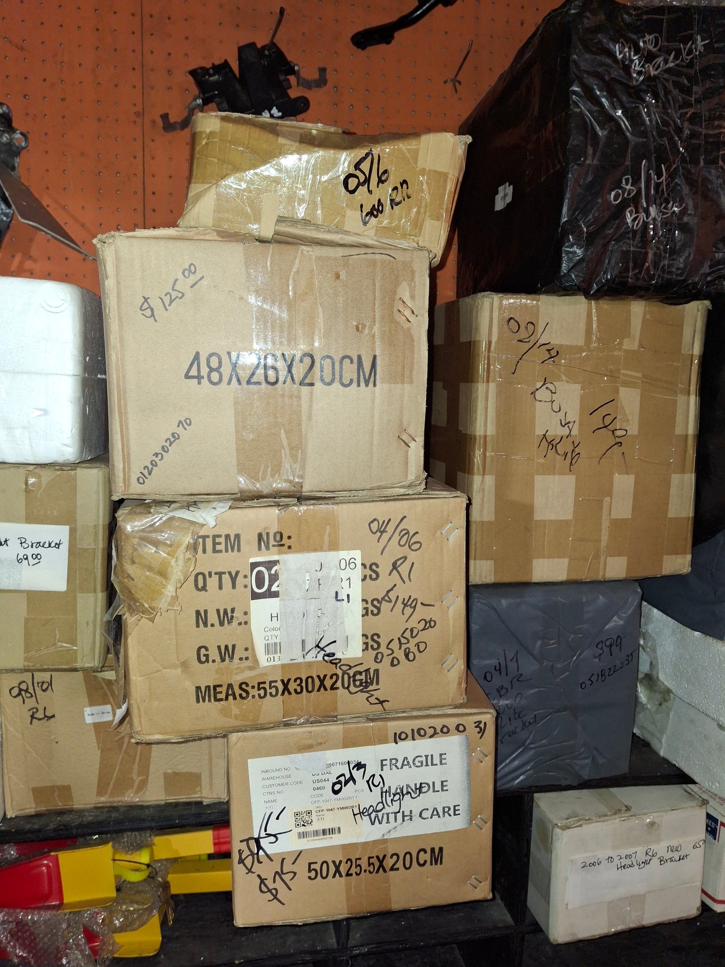 Honda Suzuki Kawasaki Yamaha Upper Fairing Bracket Front Stay Speedo Bracket