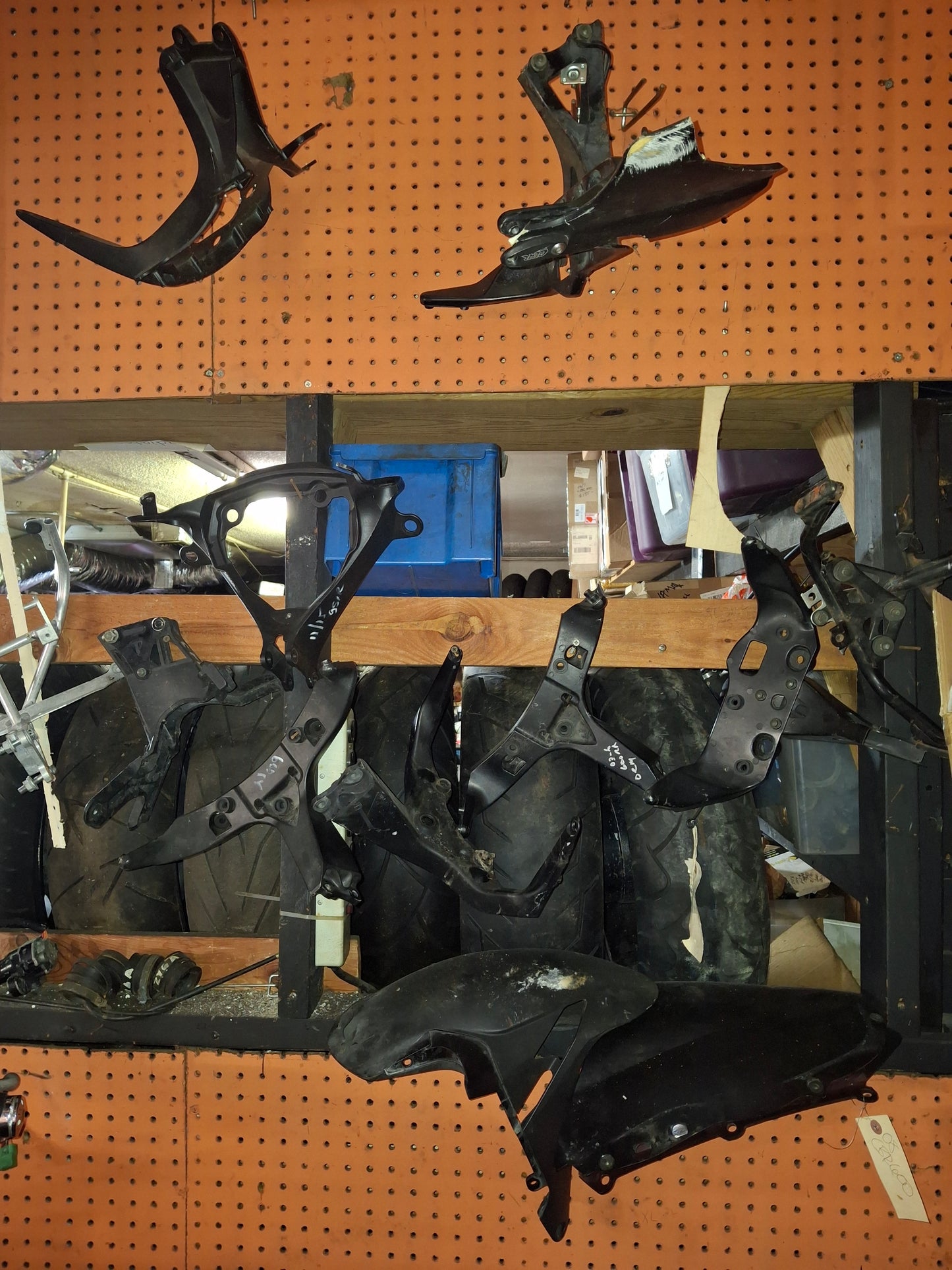 Honda Suzuki Kawasaki Yamaha Upper Fairing Bracket Front Stay Speedo Bracket