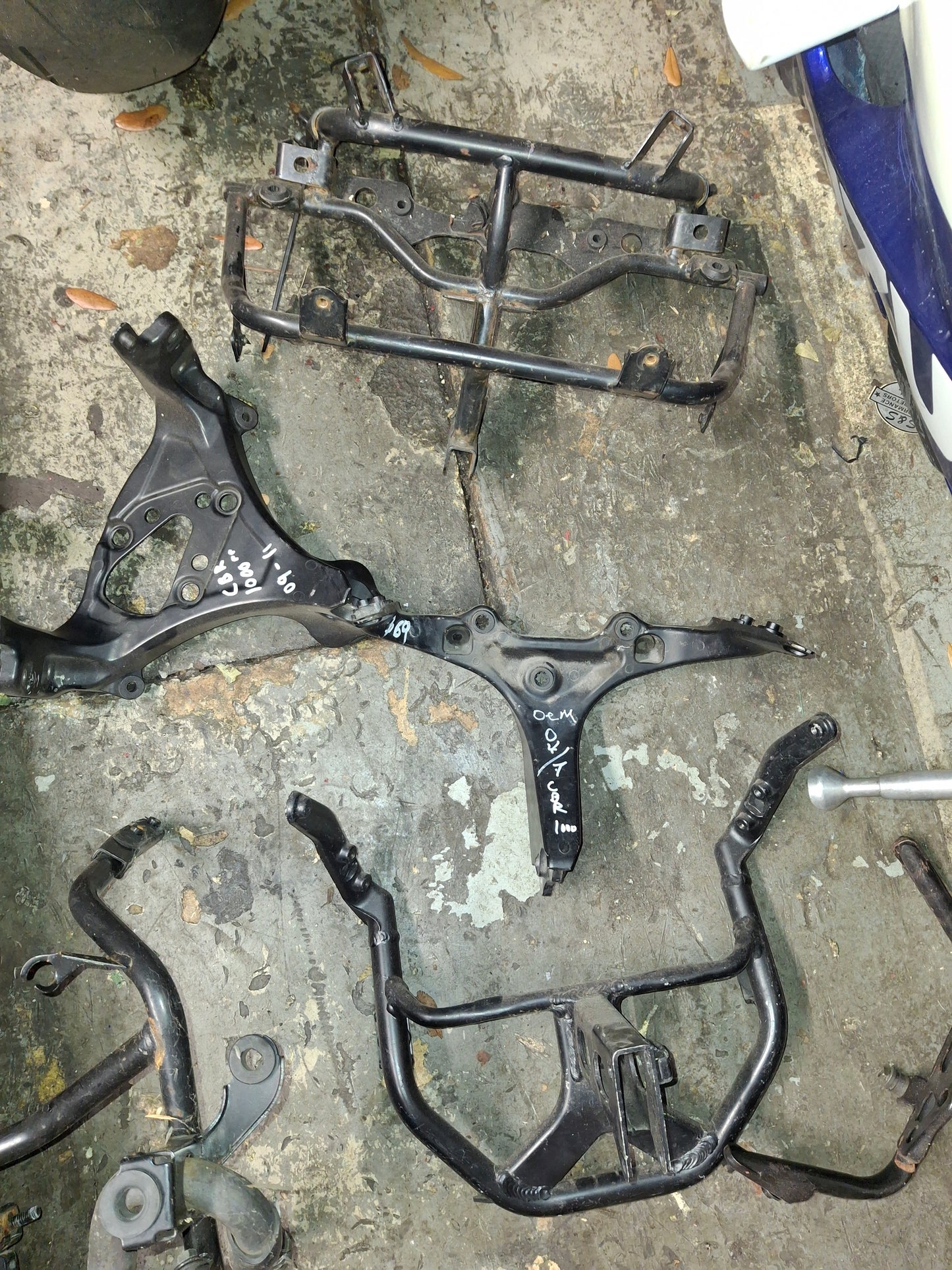 Honda Suzuki Kawasaki Yamaha Upper Fairing Bracket Front Stay Speedo Bracket