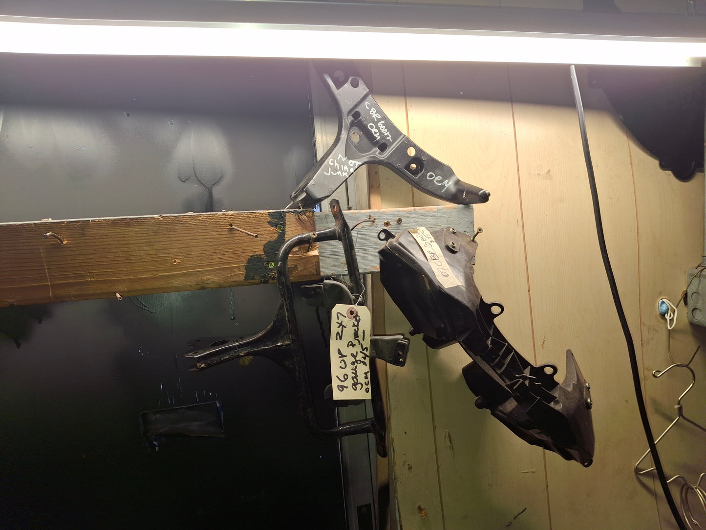 Honda Suzuki Kawasaki Yamaha Upper Fairing Bracket Front Stay Speedo Bracket