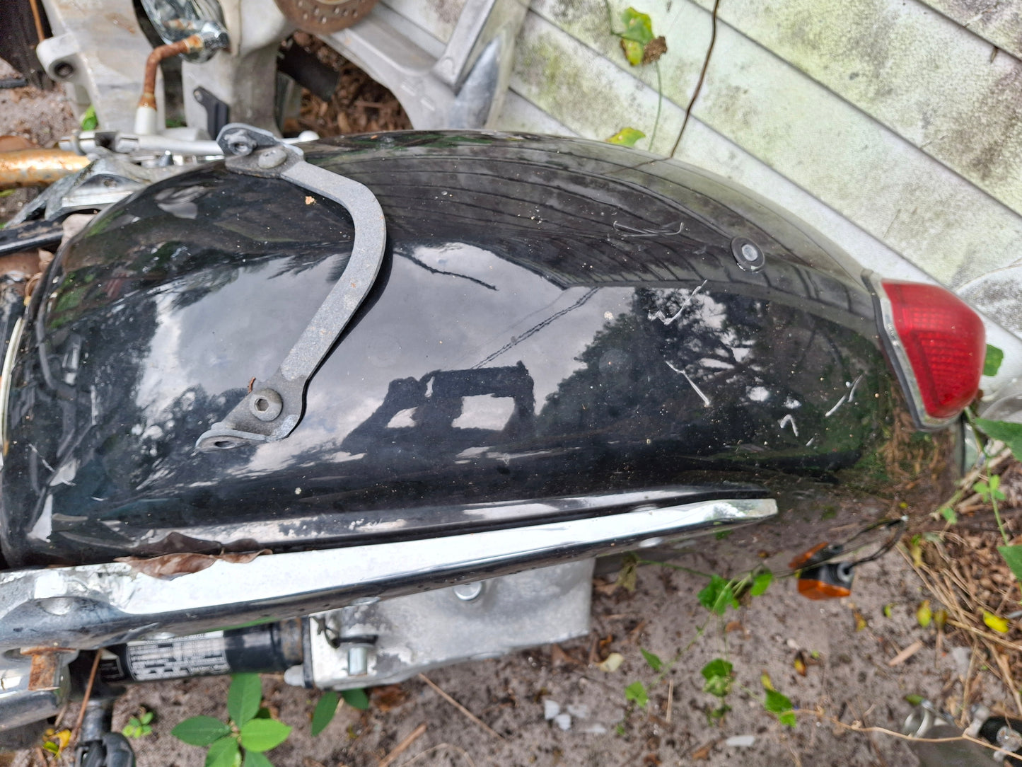 04 Honda VTX 1300 Rear Fender Tire Hugger VTX1300
