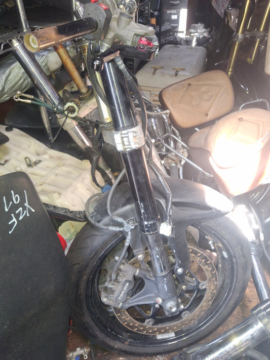 08-11 Honda CBR1000RR Forks Front Wheel Rim CBR1000 Roll Off Front End CBR 1000