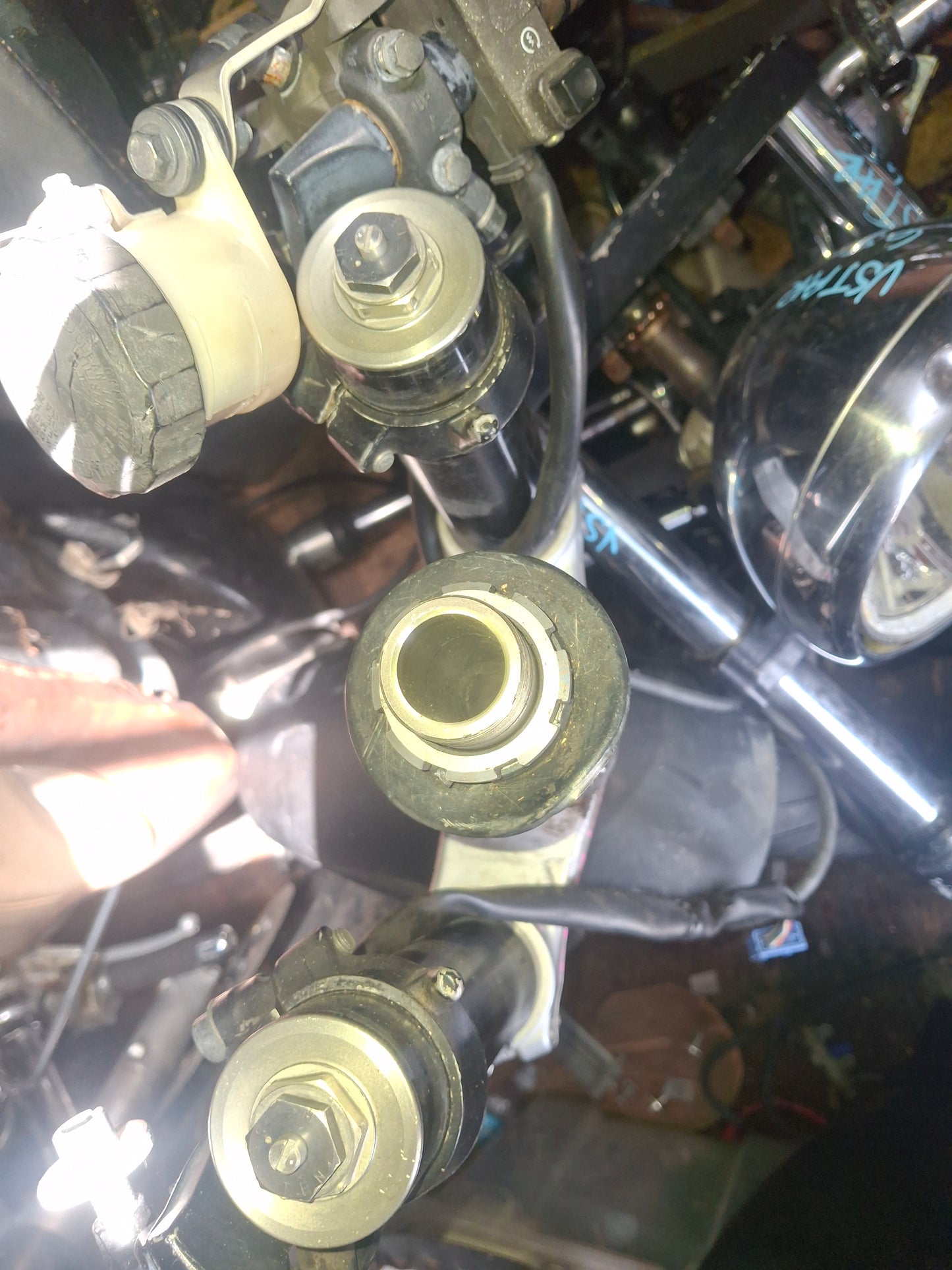 08-11 Honda CBR1000RR Forks Front Wheel Rim CBR1000 Roll Off Front End CBR 1000