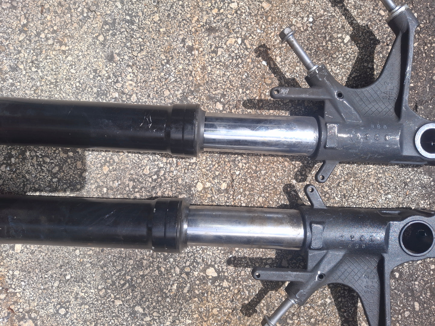 08-11 Honda CBR1000RR Forks CBR1000 Front End CBR 1000 Suspension MFL