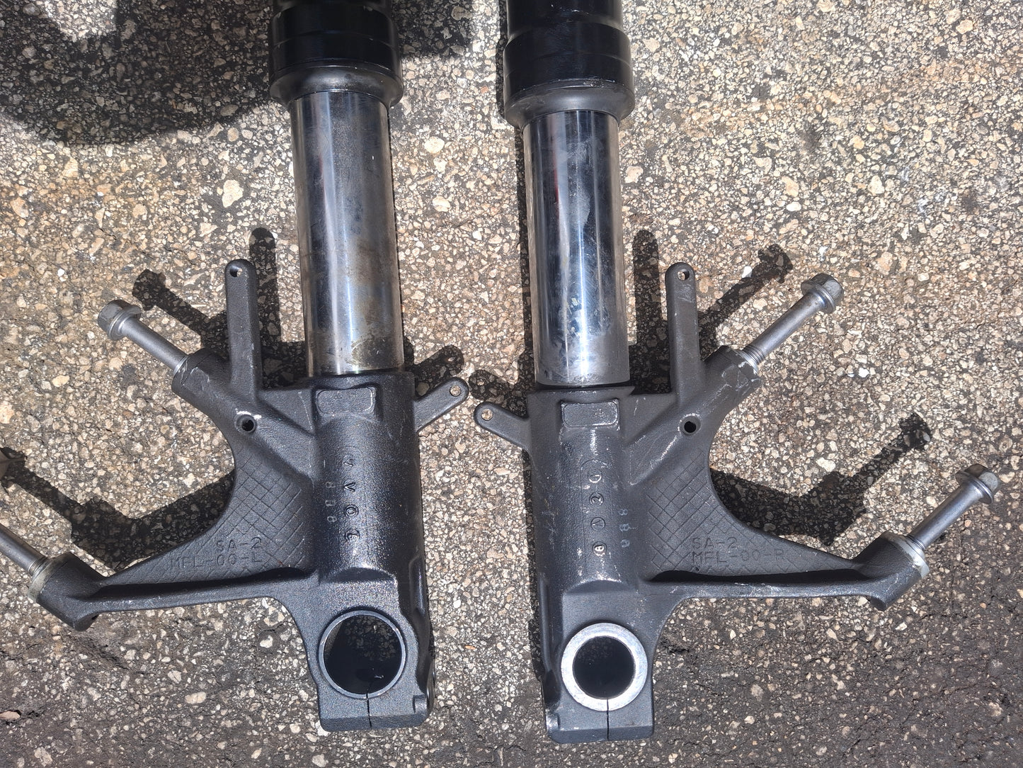 08-11 Honda CBR1000RR Forks CBR1000 Front End CBR 1000 Suspension MFL