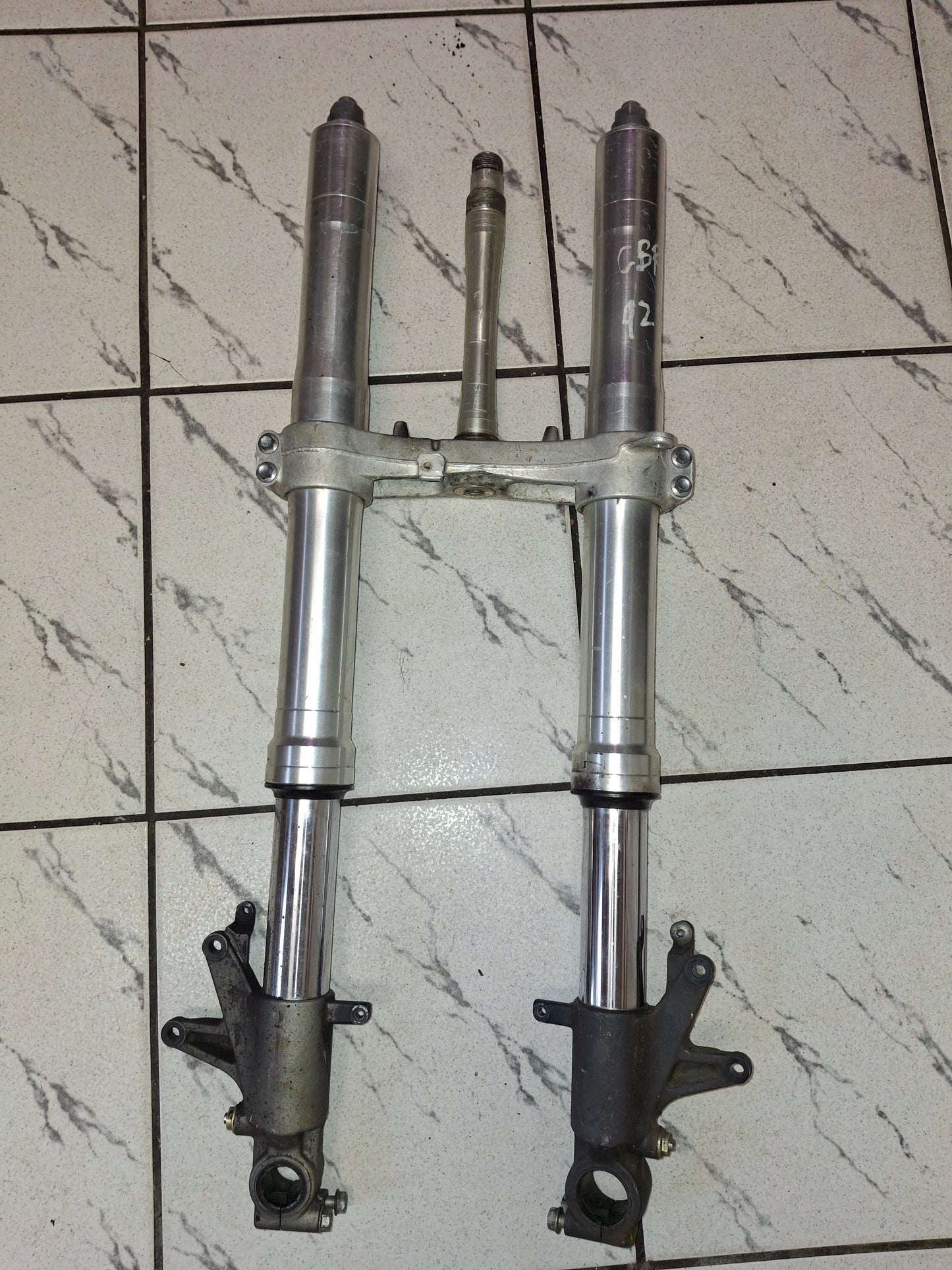 Honda CBR929RR 929 Front Forks Front End Lower Triple Tree Suspension 929RR MCJ