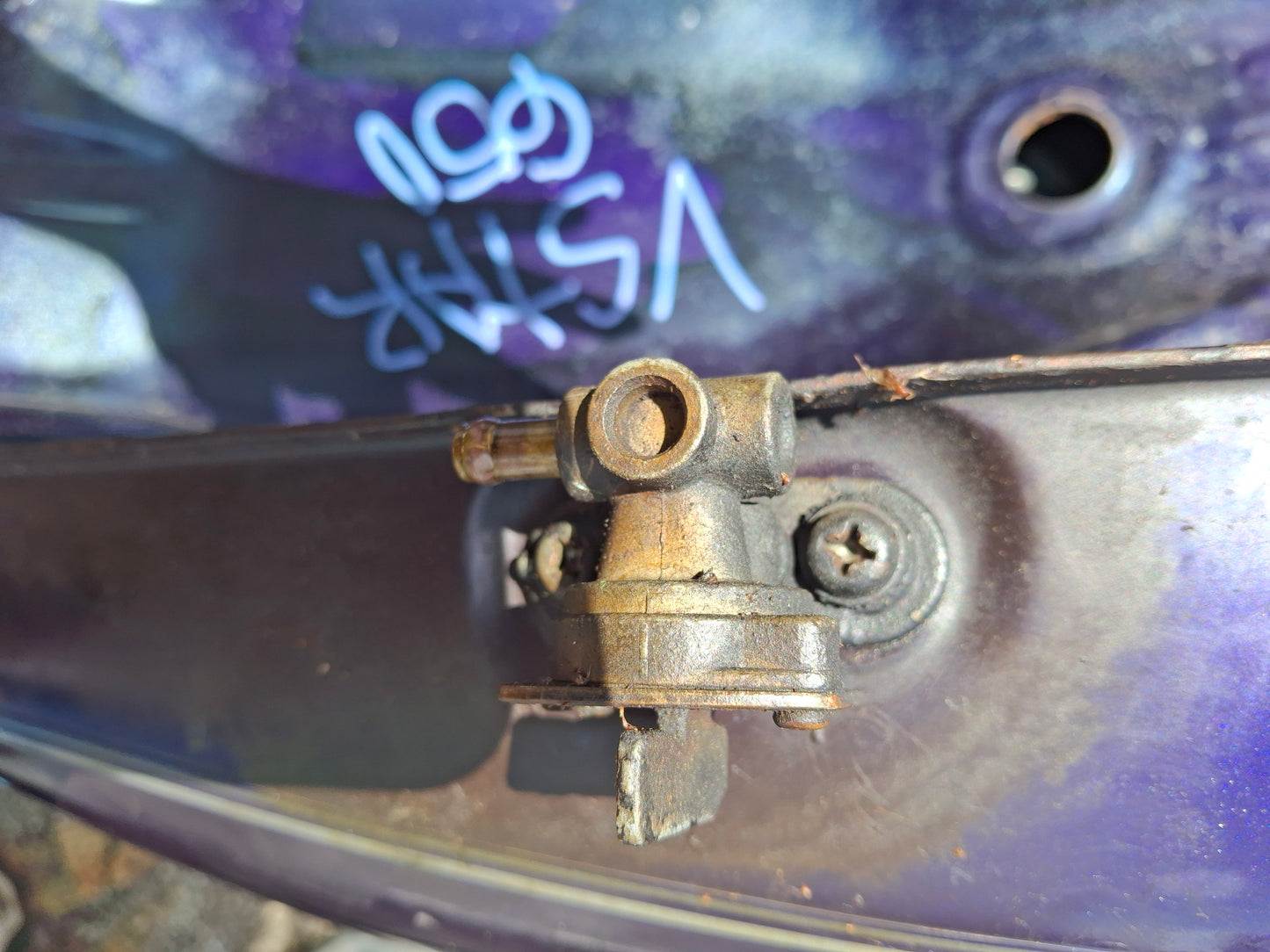 Yamaha VStar V-Star 650 XVS650 Fuel Petcock Pet Cock Fuel Valve XVS650