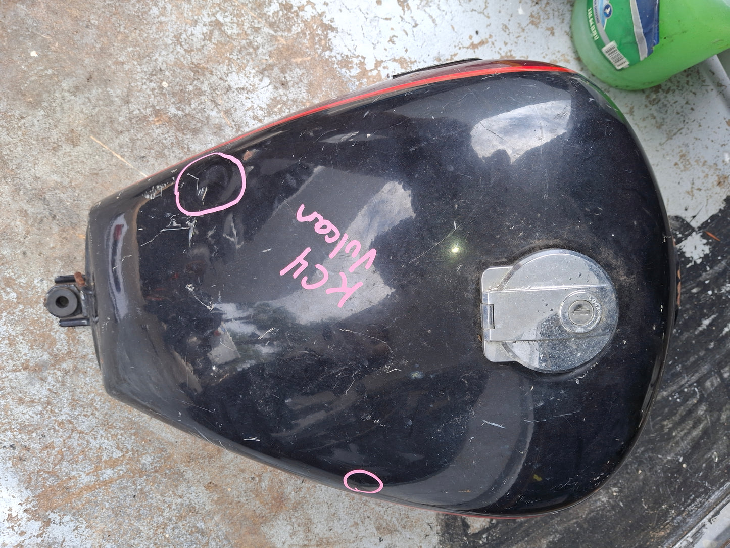 1986-2006 Kawasaki Vulcan 750 VN750 Gas Tank Fuel Petrol Oem Please Read VN - Free Shipping