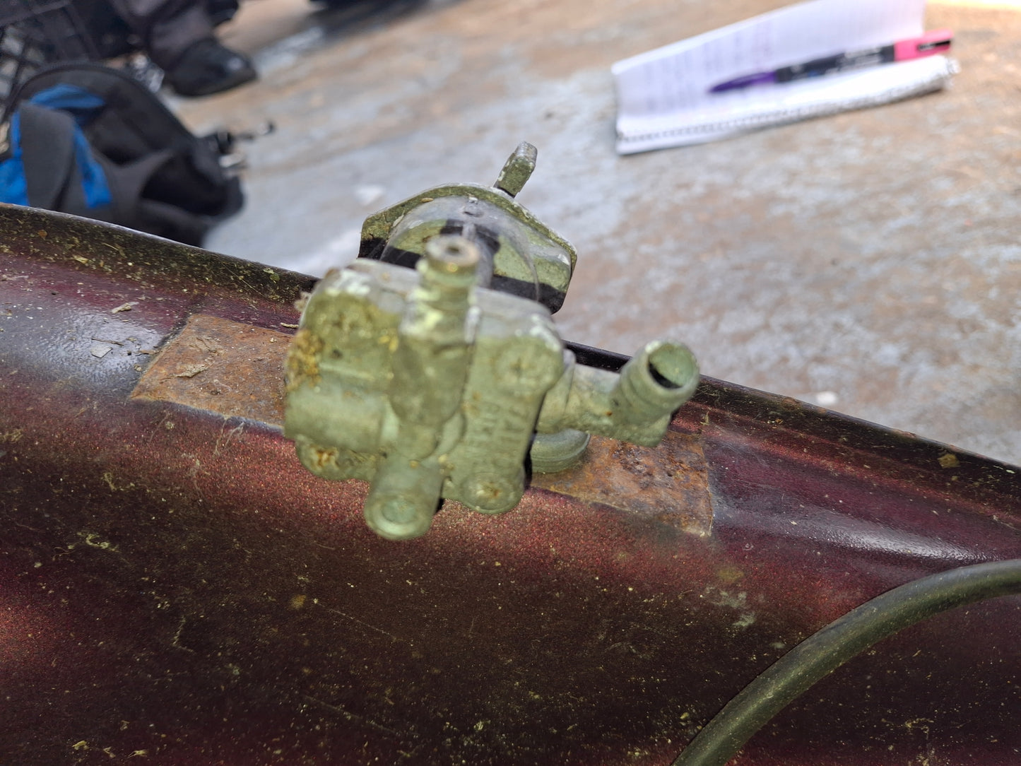 1986-2006 Kawasaki Vulcan 750 VN750 Gas Tank Fuel Petrol Oem Please Read VN - Free Shipping