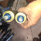 04 05 Suzuki GSXR 600 750 Front Forks Shocks Suspension S3561 - For parts BENT