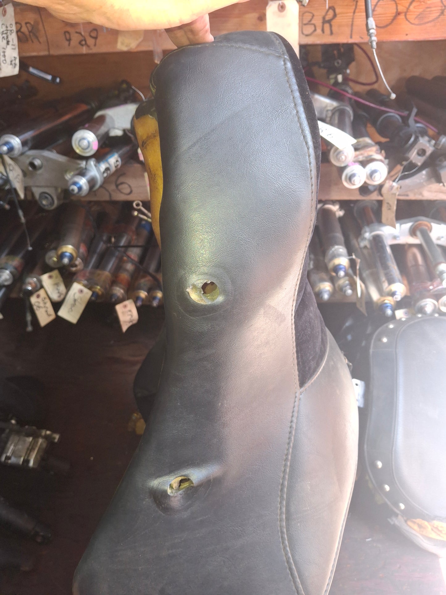 Honda Goldwing Dual Seat With Backrest GL Velour Hartco International Saddle