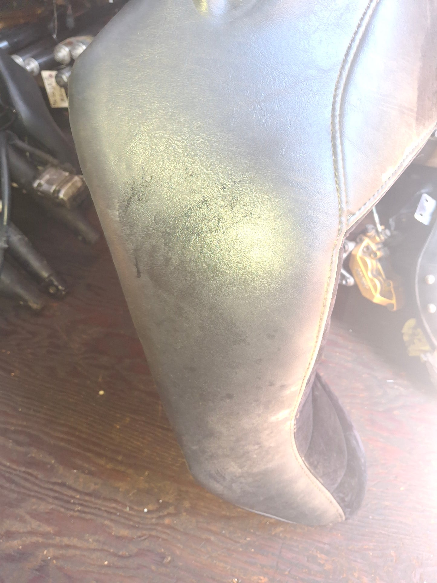 Honda Goldwing Dual Seat With Backrest GL Velour Hartco International Saddle