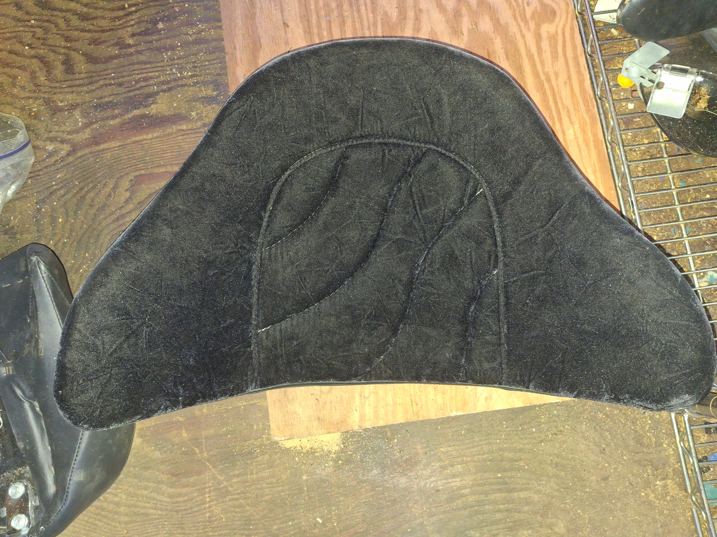 Honda Goldwing Dual Seat With Backrest GL Velour Hartco International Saddle