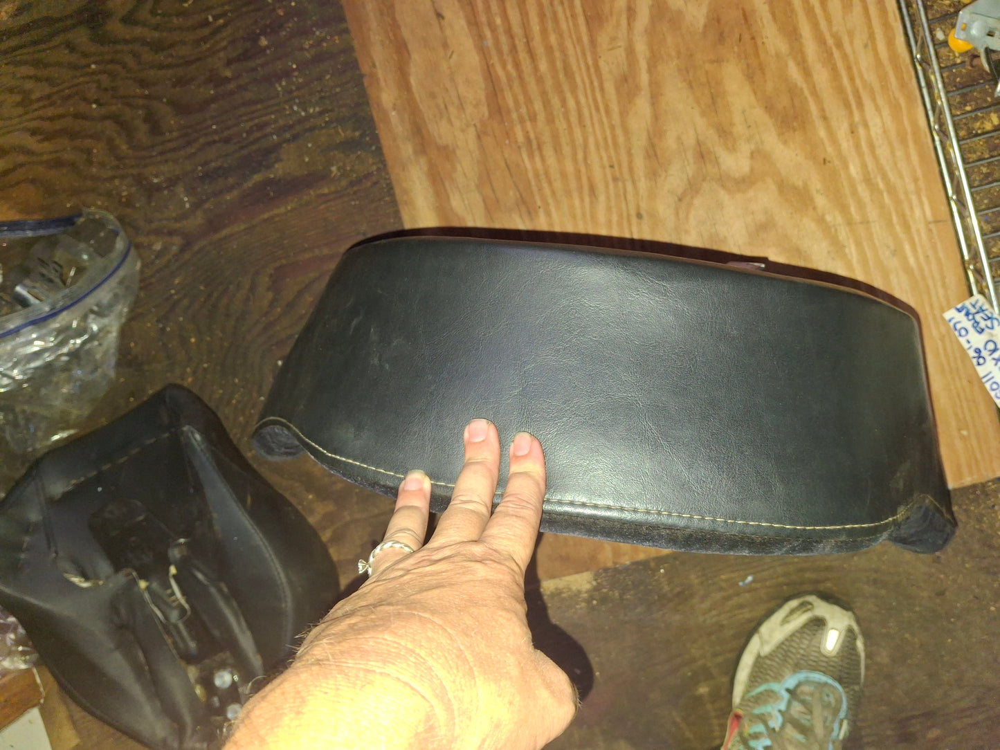 Honda Goldwing Dual Seat With Backrest GL Velour Hartco International Saddle