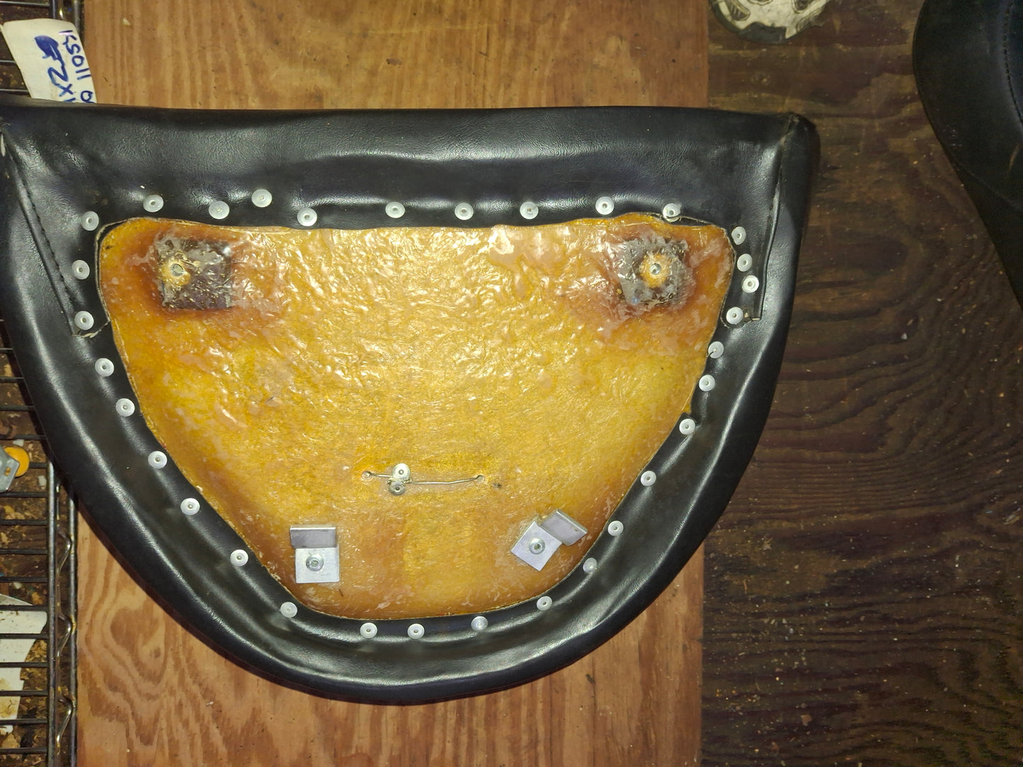 Honda Goldwing Dual Seat With Backrest GL Velour Hartco International Saddle