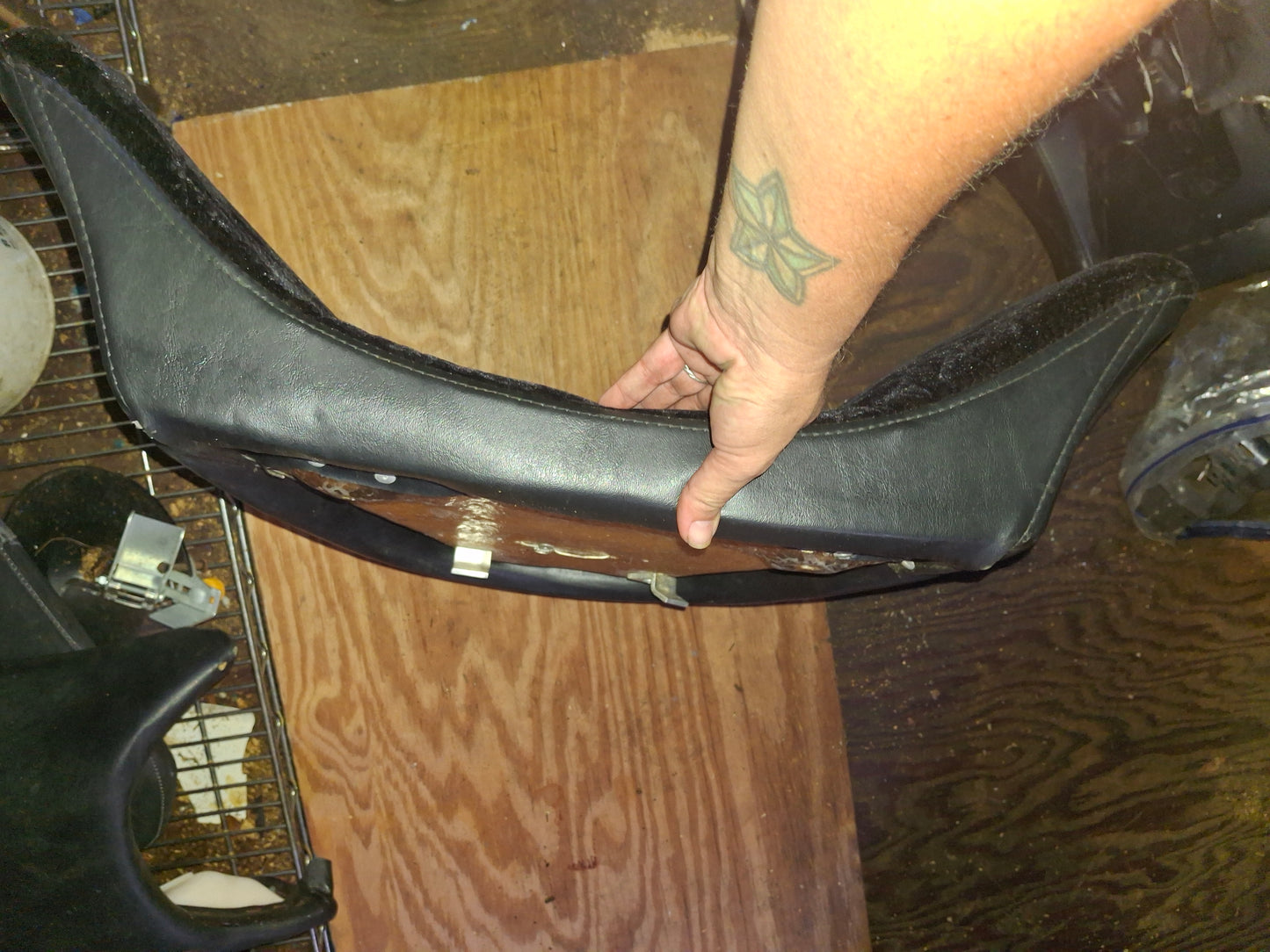 Honda Goldwing Dual Seat With Backrest GL Velour Hartco International Saddle