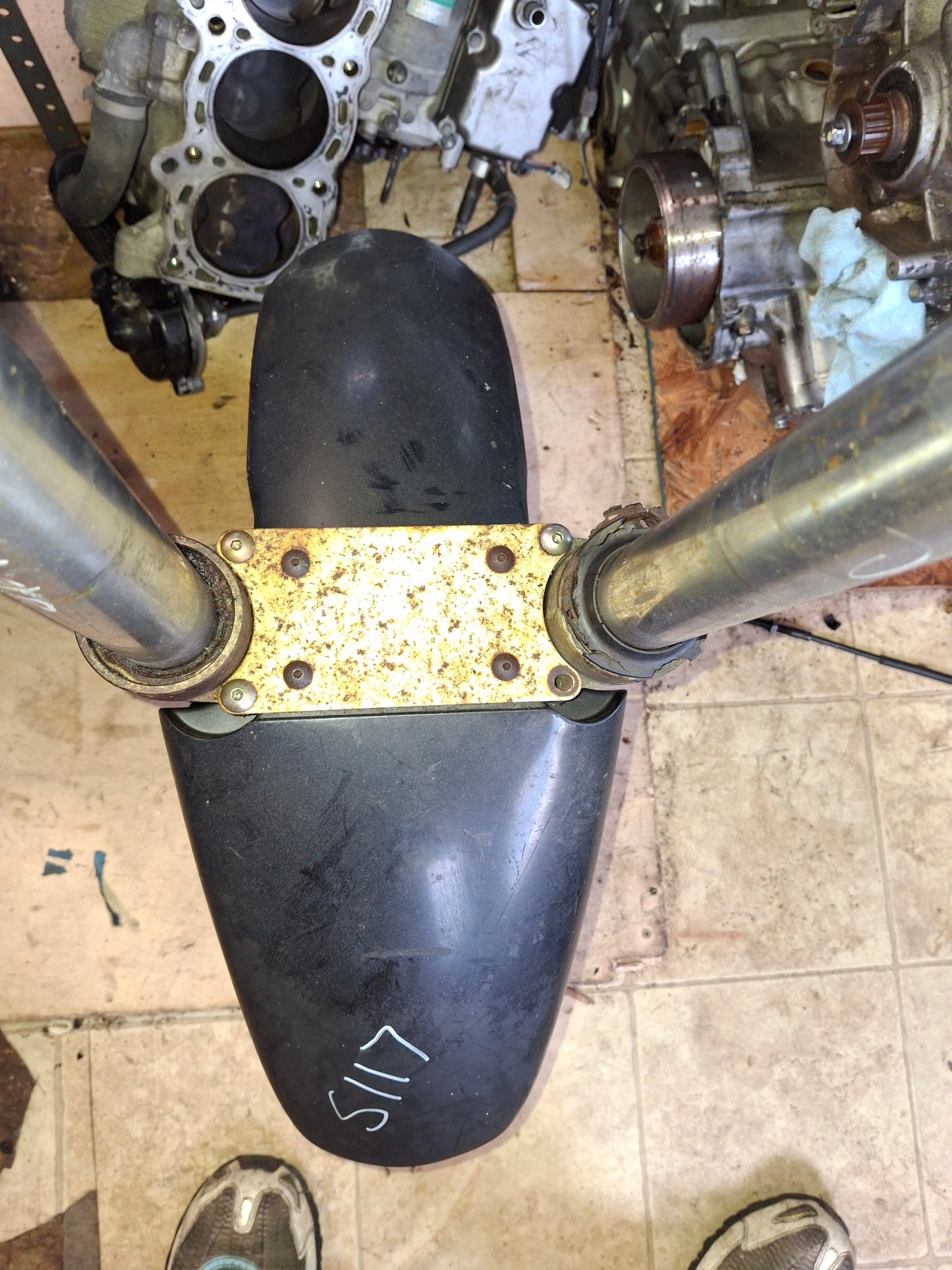 89-97 Suzuki Katana 600 750 Front Forks Front End Suspension GSX750 GSX600
