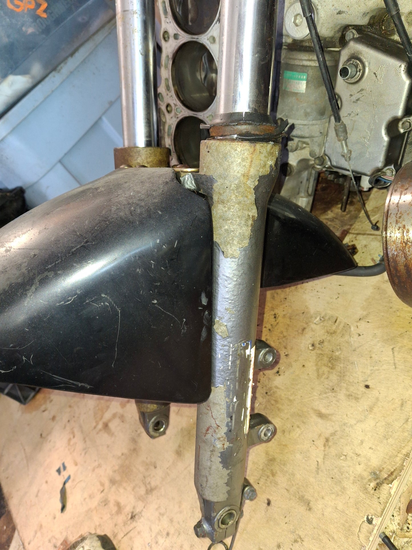 89-97 Suzuki Katana 600 750 Front Forks Front End Suspension GSX750 GSX600