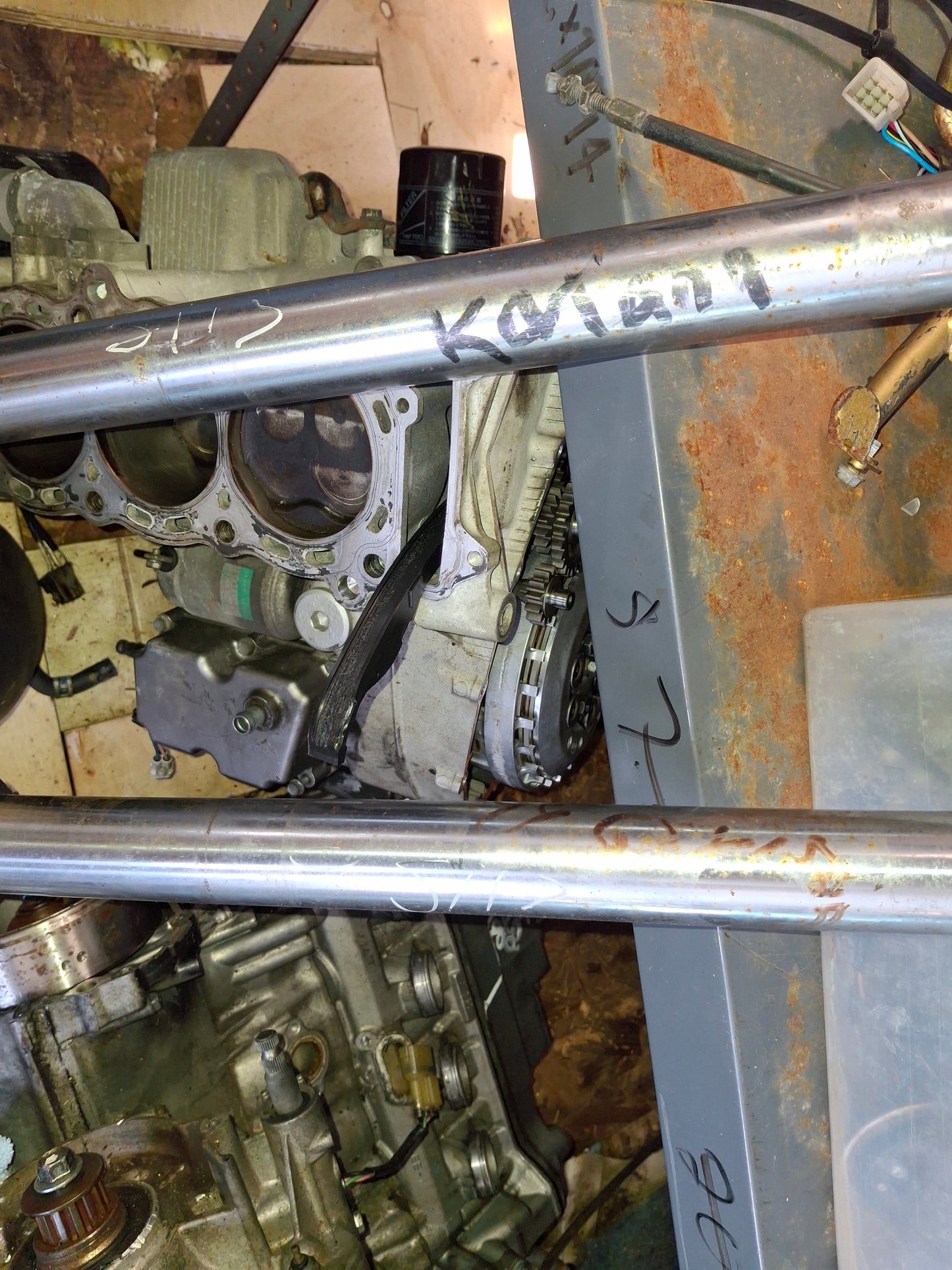 89-97 Suzuki Katana 600 750 Front Forks Front End Suspension GSX750 GSX600