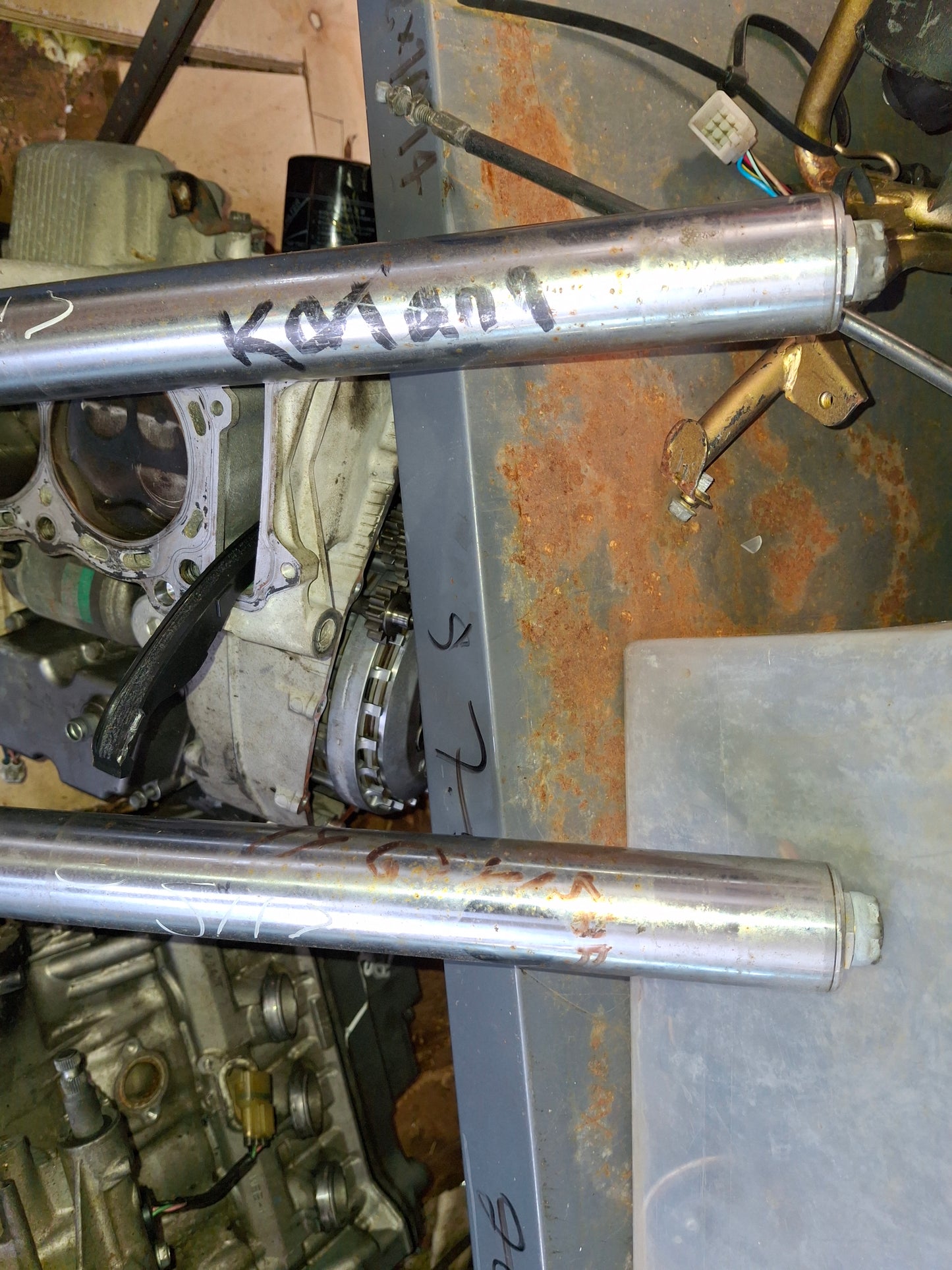 89-97 Suzuki Katana 600 750 Front Forks Front End Suspension GSX750 GSX600